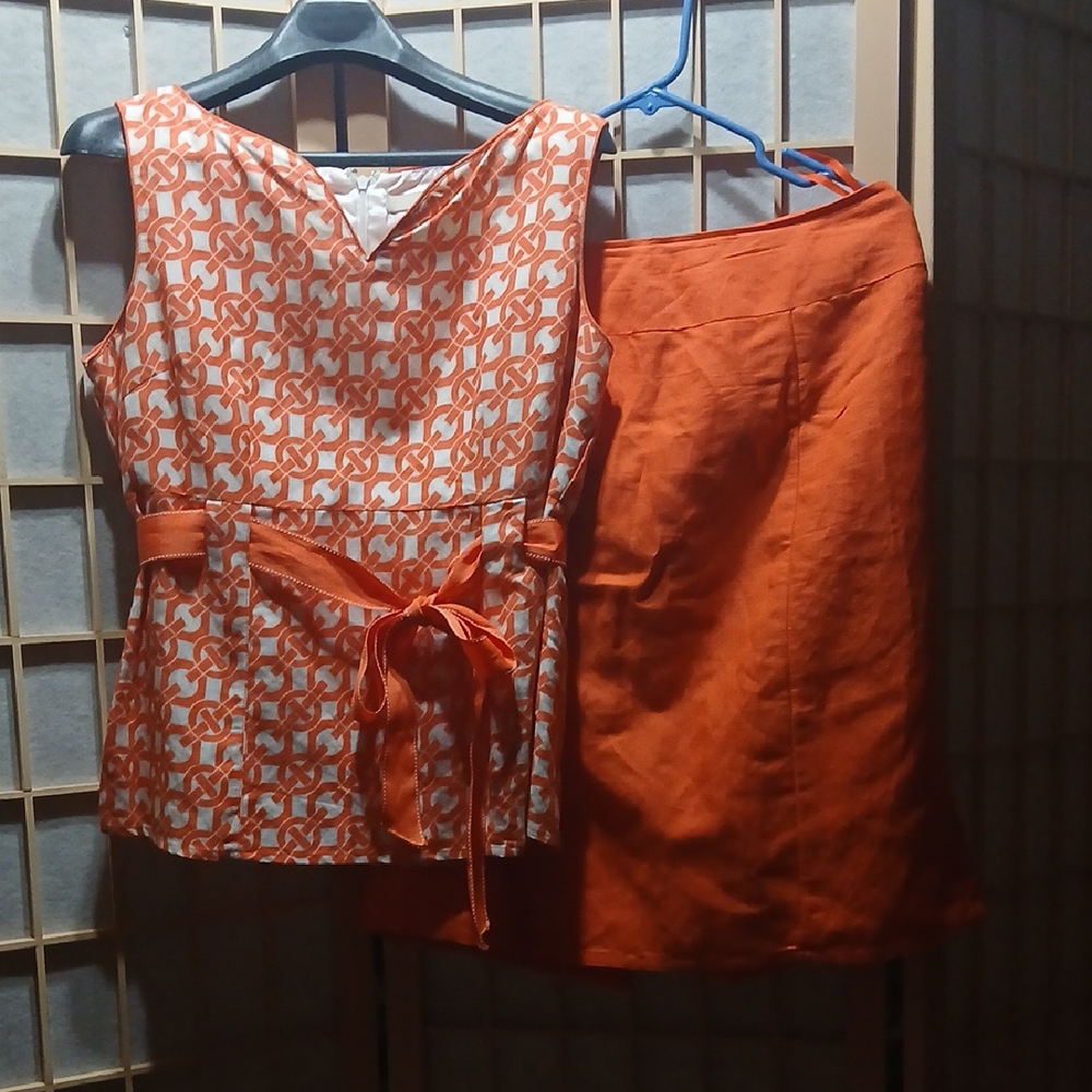 Orange Skirt
